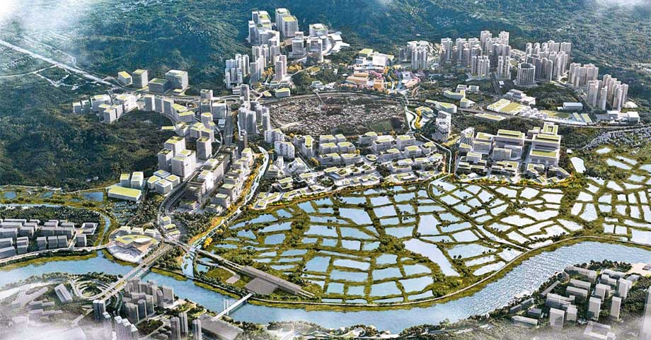 中国路桥中标新田科技城基础设施项目
